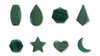 绿色孔雀石